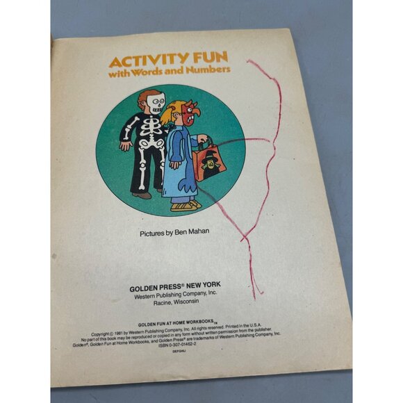 READ  golden fun at home workbooks activity fun with words and numbers book READ - Picture 5 of 10